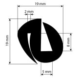 Joint de vitre pour tracteur John Deere 2040-1688340_copy-20