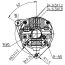 Alternateur pour Landini 4530 V-1290460_copy-00