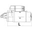 Démarreur avec réducteur 12v 4,2 kw pour Mc Cormick MTX 120-1495817_copy-00